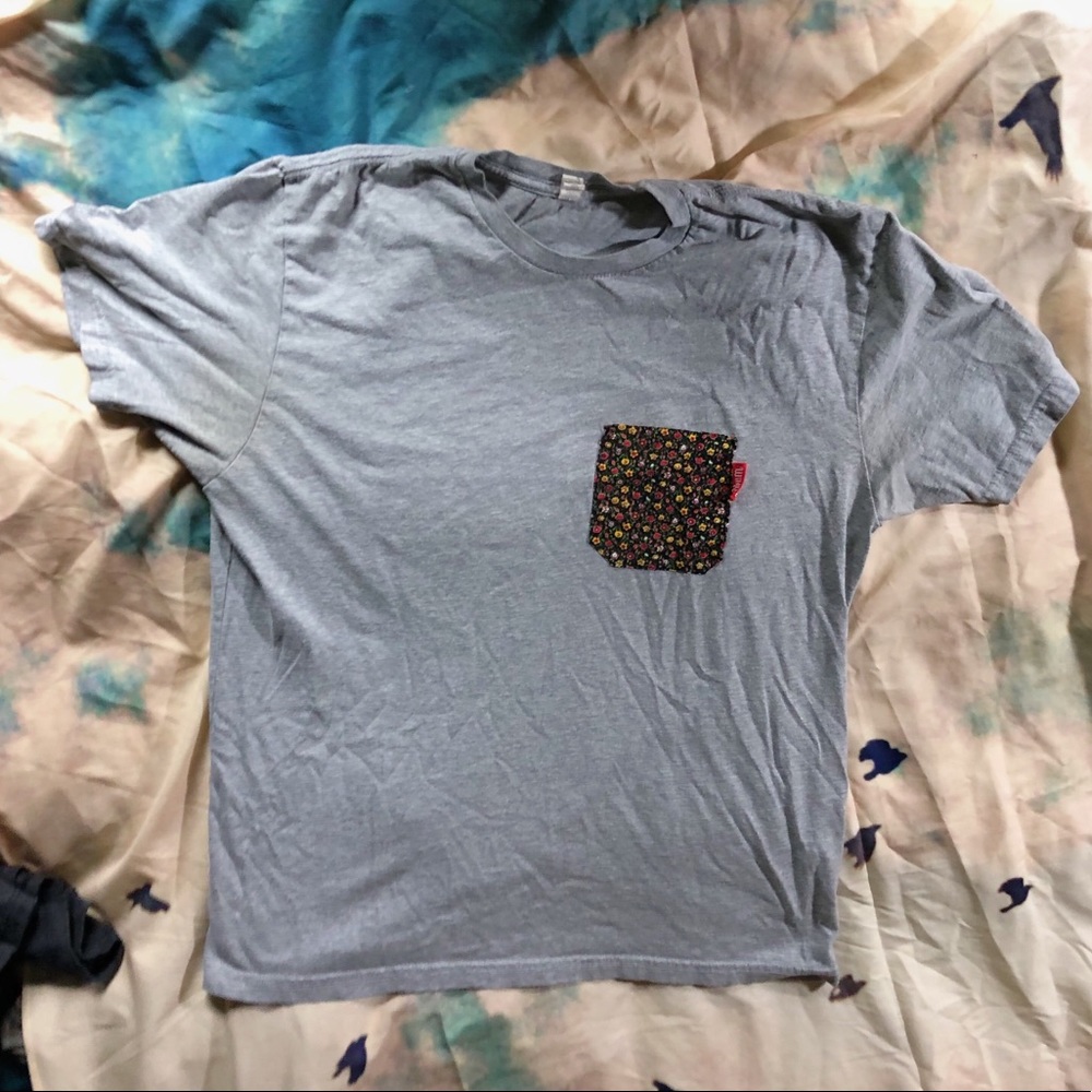 Floral Pocket Tee